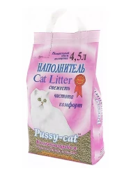 Pussy-Cat комкующийся (4.5 л) Прасковейский-розовый - фото