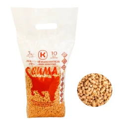 СИМА Наполнитель древесный светлый (10 л/3 кг) - фото