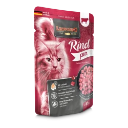 LEONARDO Beef pure (пауч 85 г) говядина для взрослых кошек - фото