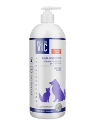 БАЛЬЗАМ-КОНДИЦИОНЕР Doctor VIC от колтунов собак и кошек (флакон 1 л) - фото