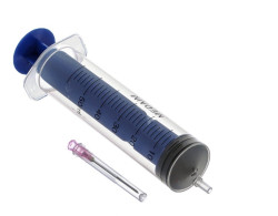 ШПРИЦ Одноразовый трехкомпонентный с иглой 18G, стерильный (50 мл) - фото