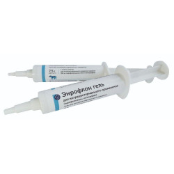 ЭНРОФЛОН Гель для интрацистернального применения (1 шприц 7,5 г) Vic (Энрофлоксацин + кетопрофен) - фото