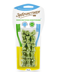 ЗУБОЧИСТИКИ Мини-косточки жевательные (14 шт) - фото