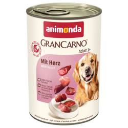 ANIMONDA GRAN CARNO ADULT (400 г) С сердцем, для взрослых собак - фото