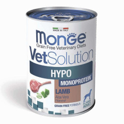 MONGE DOG VetSol HYPO Lamb (банка 400 г) - фото