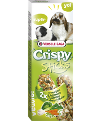 VERSELE-LAGA Crispy Sticks (2х55 г) Лакомство с овощами для кроликов и морских свинок - фото