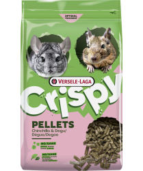 VERSELE-LAGA Crispy Pellets Chinchilla and Degu (1 кг) NEW Гранулированный корм для шиншилл и дегу - фото