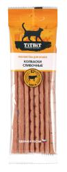 TiTBiT Колбаски Сливочные для кошек (30 г) Золотая коллекция - фото