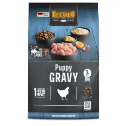 BELCANDO PUPPY GRAVY (4 кг) корм с вкусным соусом для щенков - фото