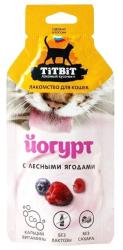 TiTBiT Йогурт лесные ягоды для кошек (15 г) - фото