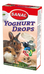 SANAL RODENT Yoghurt Drops (45 г) Дропсы для грызунов с йогуртом - фото