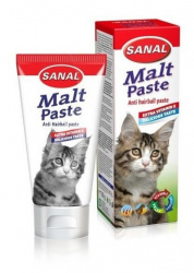 SANAL Malt Paste (20 г) Паста для выведения шерсти, для кошек - фото